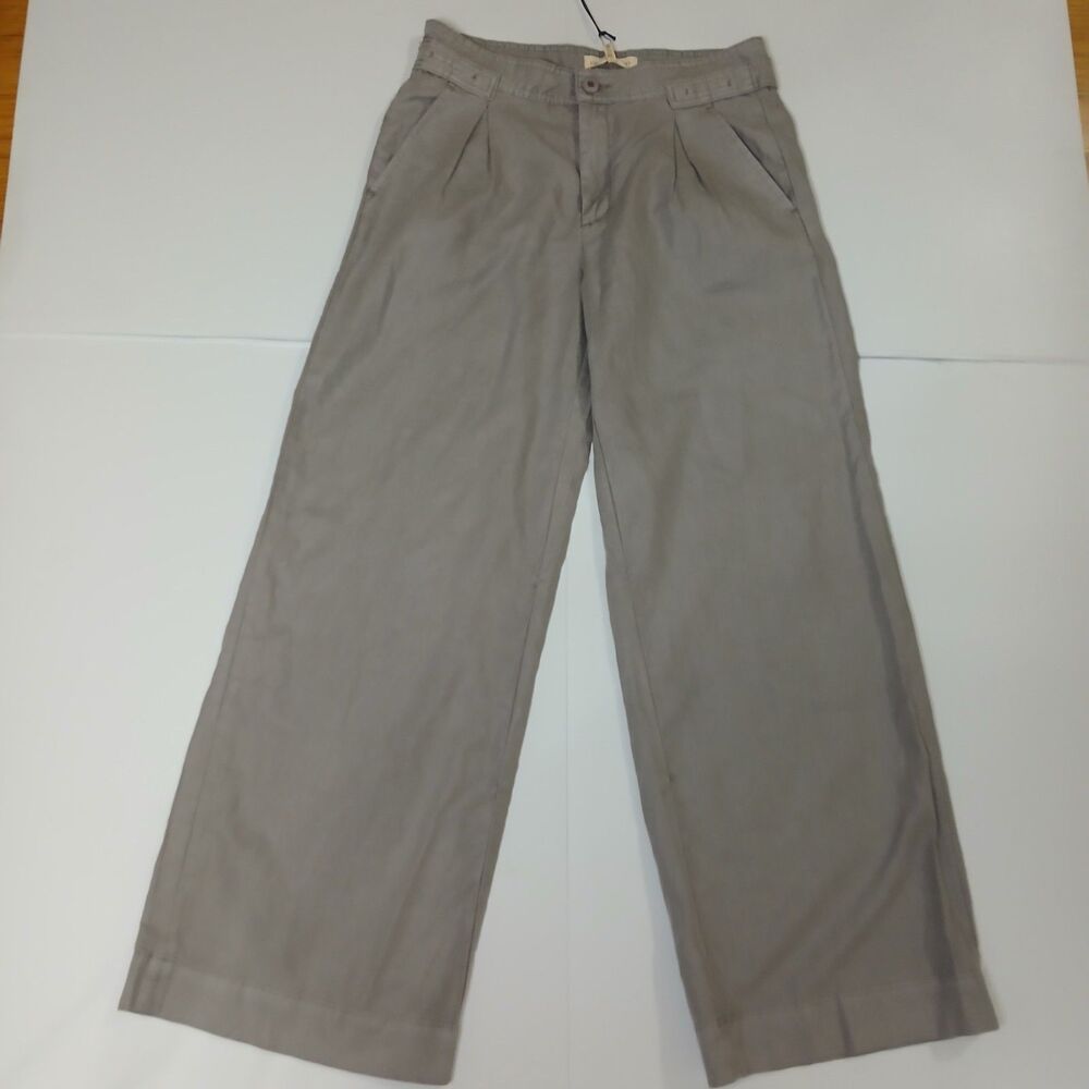 $255 Current/Elliott Women's Classic Fit Wide Leg Trousers Size 28 New - Picture 3 of 10